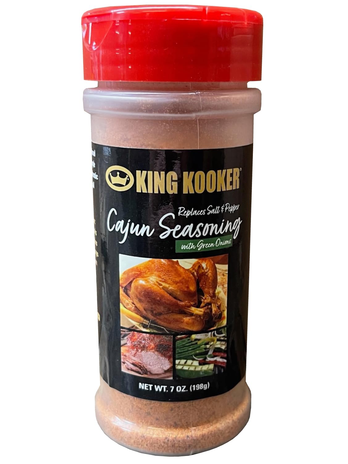 King Kooker Deep Fried Turkey Seasoning Pack - King Kooker Garlic Butter with Herbs Injectable Marinade-16 oz., Cajun Seasoning- 7 oz., 1 oz. Marinade