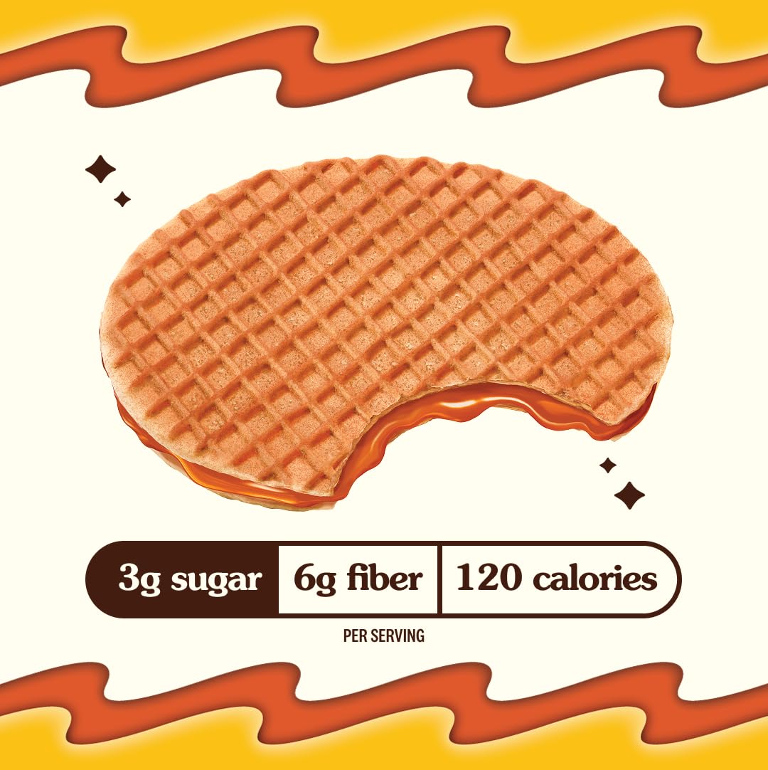 RIP VAN WAFELS Honey & Oats Wafel Cookies, 4.64 OZ
