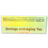 Moringa Energy Life Moringa Anti-Aging Tea Bags, Ayurveda's Herbal (Keto, Detox, Paleo, Vitamin & Minerals Booster, Vegan, Gluten-Free, Non-GMO