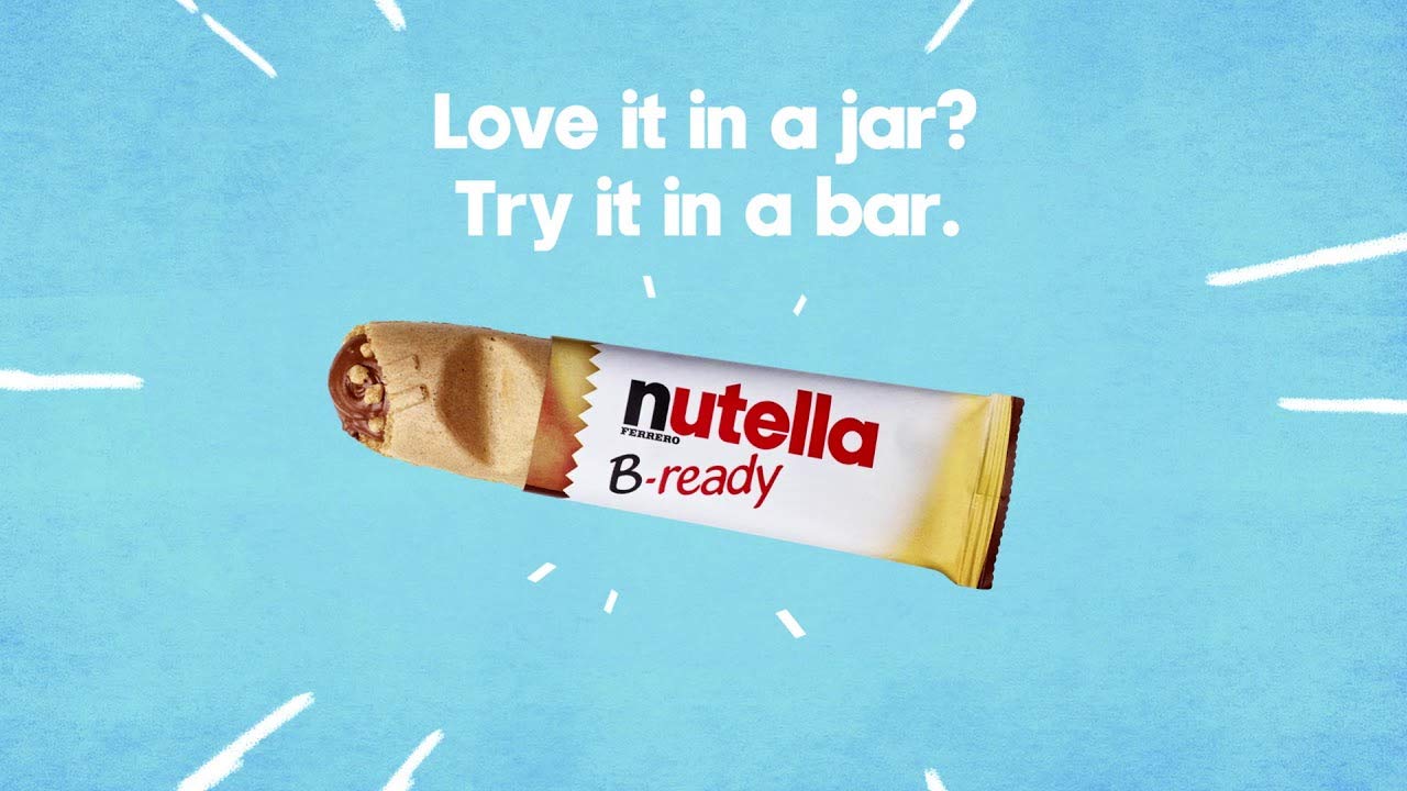 Nutella B-ready Wafer filled with Nutella 32 pieces (T2 x 16)
