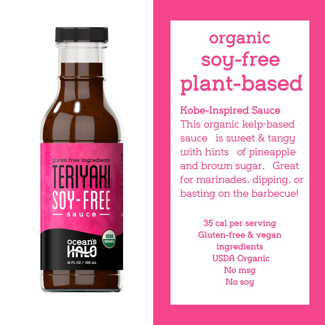 Oceans Halo Organic Soy Free Teriyaki Sauce, 12 FZ