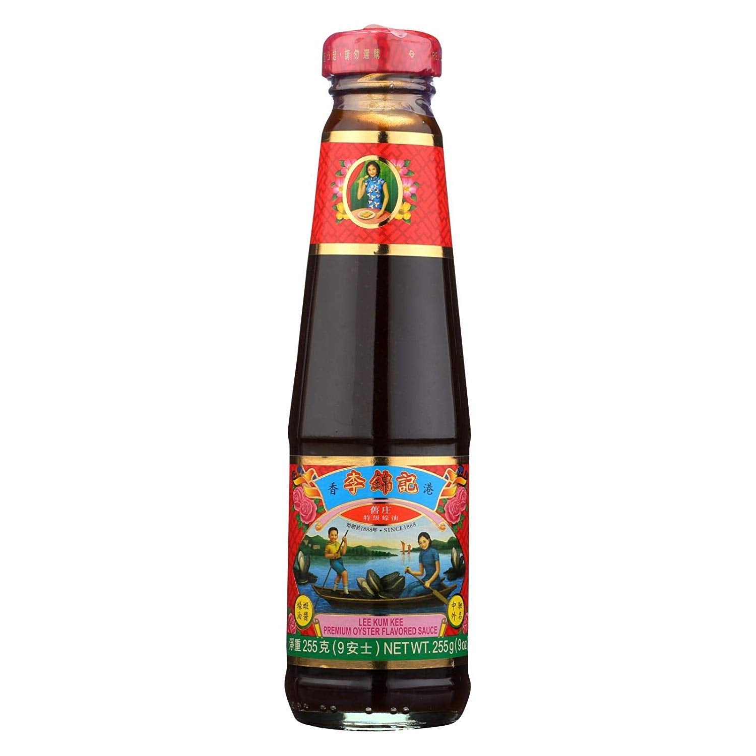 Lee Kum Kee Premium Oyster Sauce, 9-Ounce Bottles (Pack of 12)