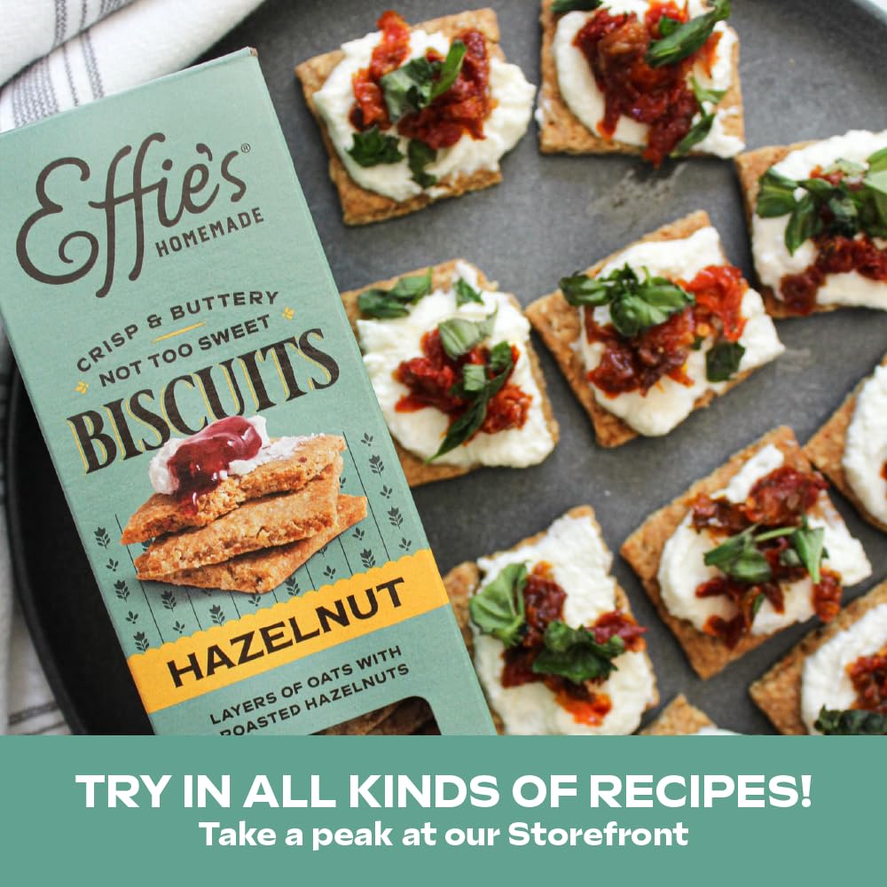 Effie's Homemade Biscuits - Hazelnut - 1 Pack