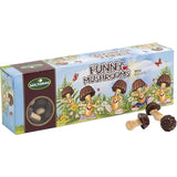Miltonas Mini Mushroom Shaped Chocolate Cookies - Funny Chocolate Mushrooms Great for Weddings, Anniversaries & Birthday’s - Crunchy Bite Sized Pieces