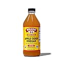 Bragg Organic Raw Apple Cider Vinegar, 16 Fl Oz (Pack of 1)