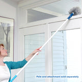 Unger Cobweb & Corner Duster - Dusters for Cleaning, Compatible with Telescopic Poles, Dusting Tools, Great for Ceilings, Moldings, HVAC & Floor
