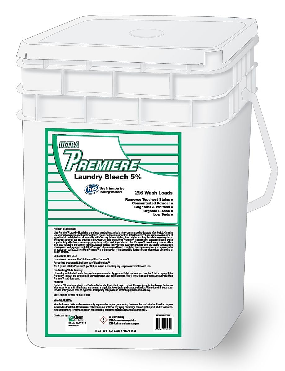 Ultra Premiere Laundry Bleach 5% (CBI040SP-ECPR)