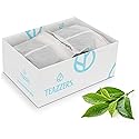 Teazzers Premium All-Natural Green Tea Bags - Great for Foodservice Commercial Ice Tea Brewers | Unsweetened USA-Made Bulk Green Tea for Restaurants