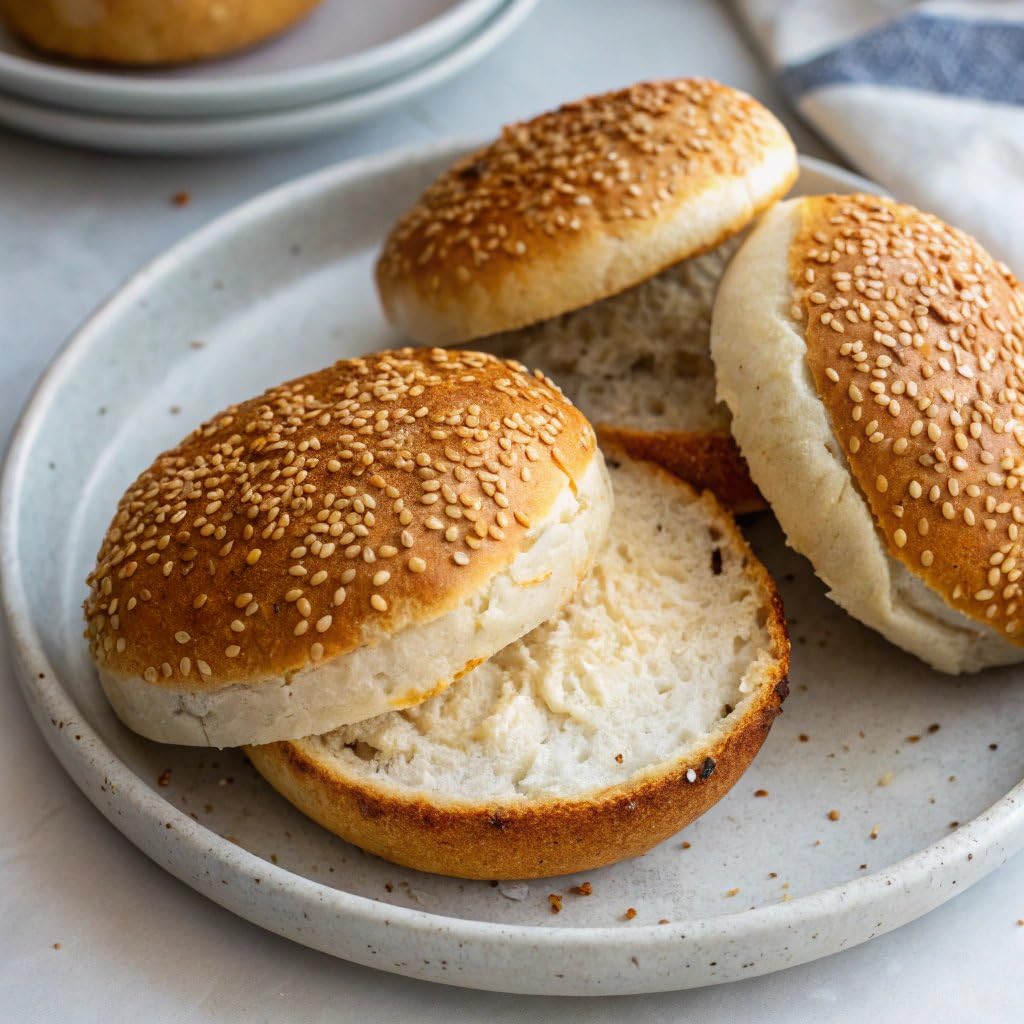 365 by Whole Foods Market Organic Sesame Hamburger Buns, 15 OZ