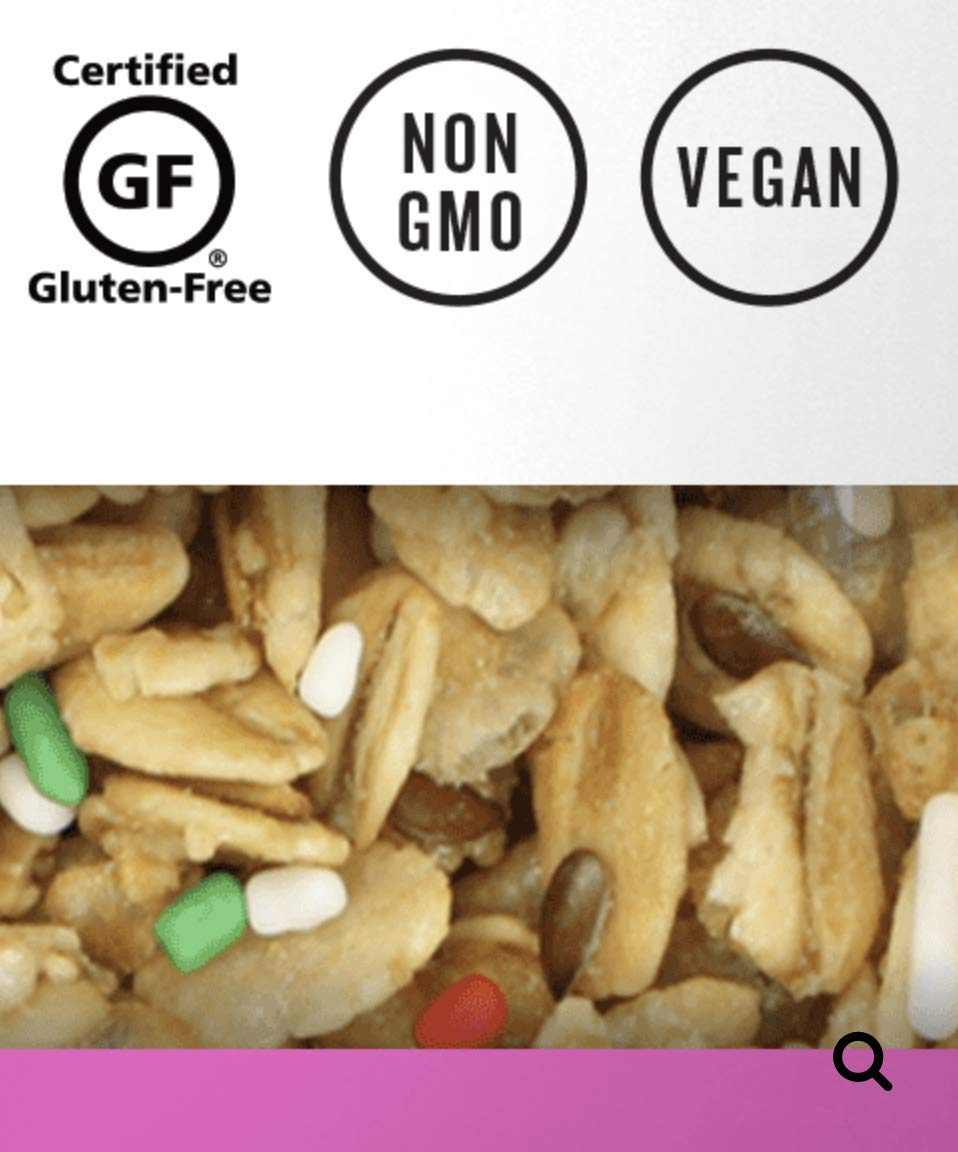 Safe and Fair Birthday Cake Granola, 24 Ounce (Two Pack)