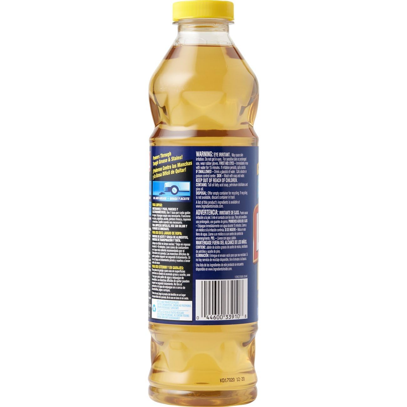 Lestoil Heavy Duty Multi-Purpose Cleaner, No Scent Grease and Stain Remover 28 ounce Liquid