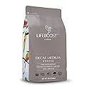 Lifeboost Medium Roast Swiss Water Decaf Coffee Ground - Non-GMO Low Acid Single Origin USDA Decaf Organic Coffee - Third Party Tested For Mycotoxins