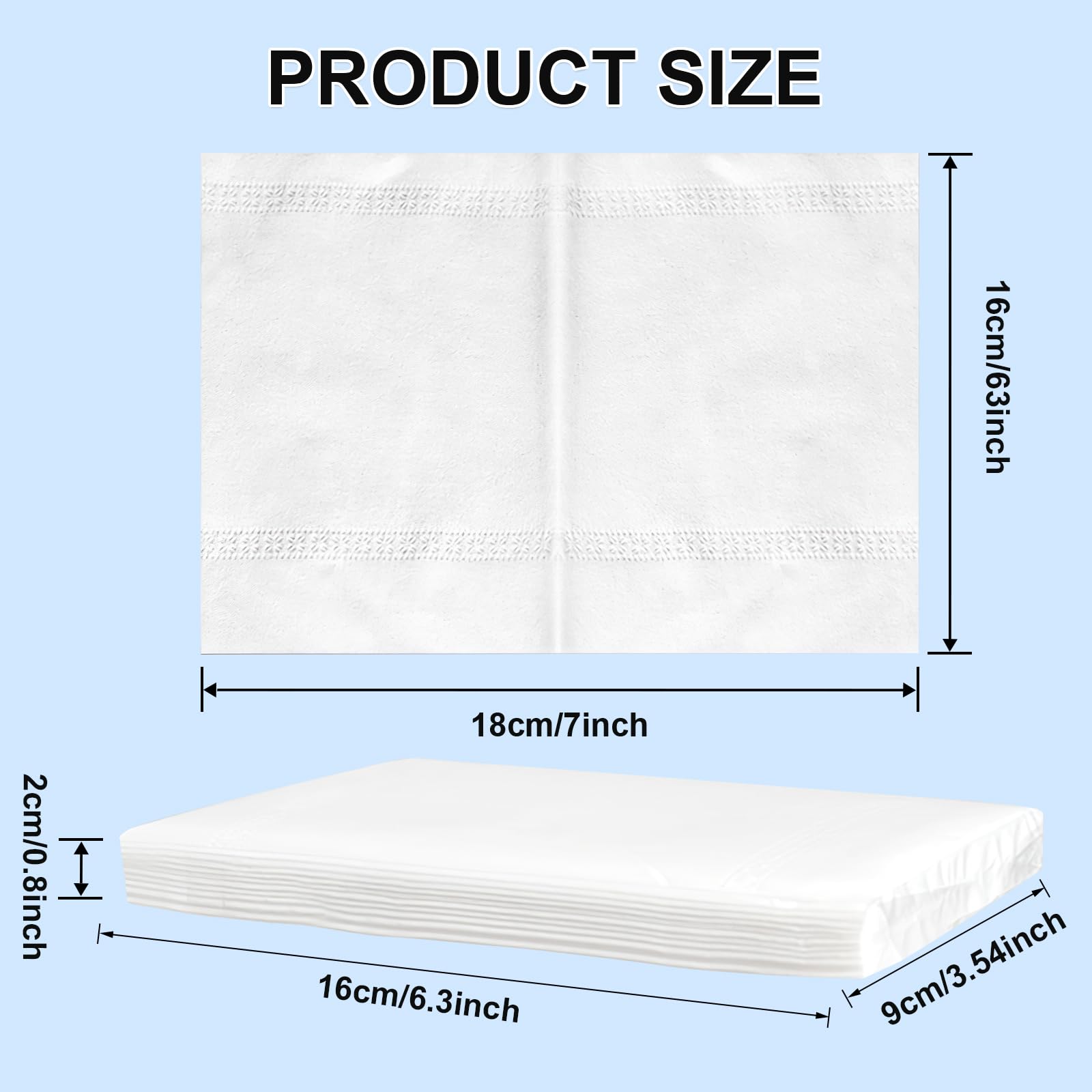 Car Tissue Refill, 3-Ply Disposable Facial Tissues for Car Sun Visor, Paper Napkin Holder, Nice Tissue for Sun Visor Box, Car Travel Tissues, Soft