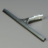 Carlisle FoodService Products 4007100 Professional Single Blade Squeegee with Zinc Plated Handle, 16", Rubber