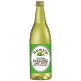 Rose's Sweetened Lime Juice, 1 L bottles (33.8 fl. oz. 1 qt.1.8 fl. oz.) (1 pack)