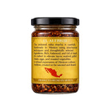 Alebrixes - Salsa Macha with Peanut - Authentic Mexican Chili Oil with Árbol Chili and Roasted Peanut - Hand Made Gourmet Salsa - Mexican Chili Crisp