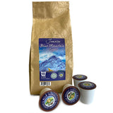 Jamaica Blue Mountain Coffee Single Cup 18-Count for Keurig Machine, Pure Blue Mountain Coffee from Jamaica, Wallenford, Medium Roasted, Aroma Ridge