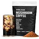SIMPL DOSE Mushroom Coffee - 55 Servings | Focus, Energy & Mood | USA Made | Everyday Instant Coffee with Lion’s Mane, Chaga, Cordyceps, Reishi & More
