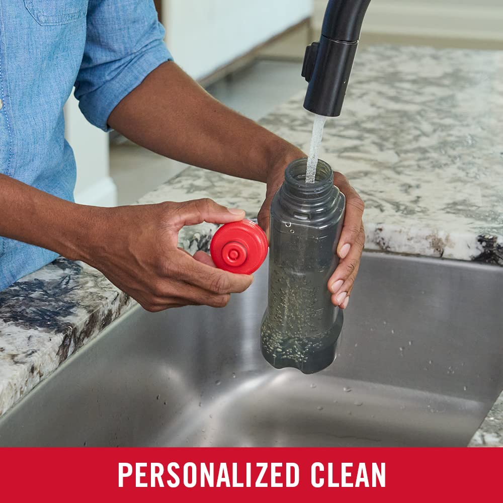 Rubbermaid Reveal Spray Mop Floor Cleaning Kit, 3 Reusable Microfiber Wet Pads, 1 Refillable Bottle, Cordless, Multi-Surface Mopping for All