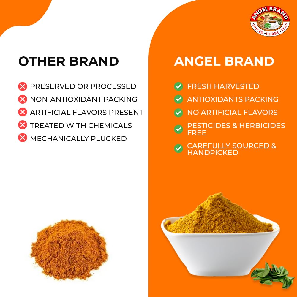 Angel Brand Curry Powder - Authentic Jamaican Curry Blend for Bold Flavor and Versatile Cooking - Perfect for Meats, Vegetables, Sauces, and More