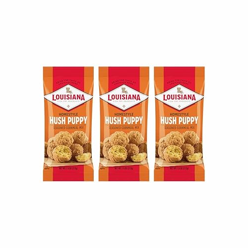 Louisiana Fish Fry Products - Hushpuppy Mix, 7.5 oz (Pack of 3)