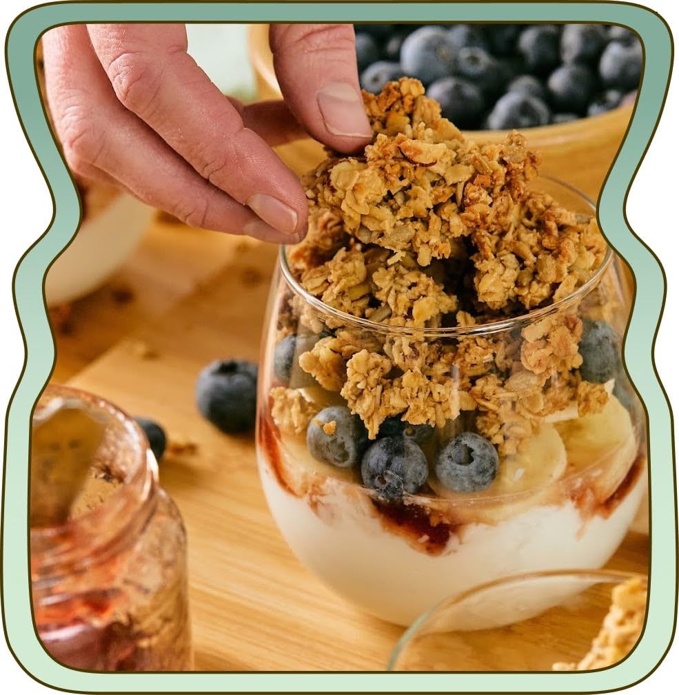 Michele's Granola Original, Handmade, Whole Grain, Vegan, Gluten-Free & Non-GMO, 36oz Resealable Bag