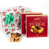 Christmas Poinsettia - Assorted Fudge Gift Box