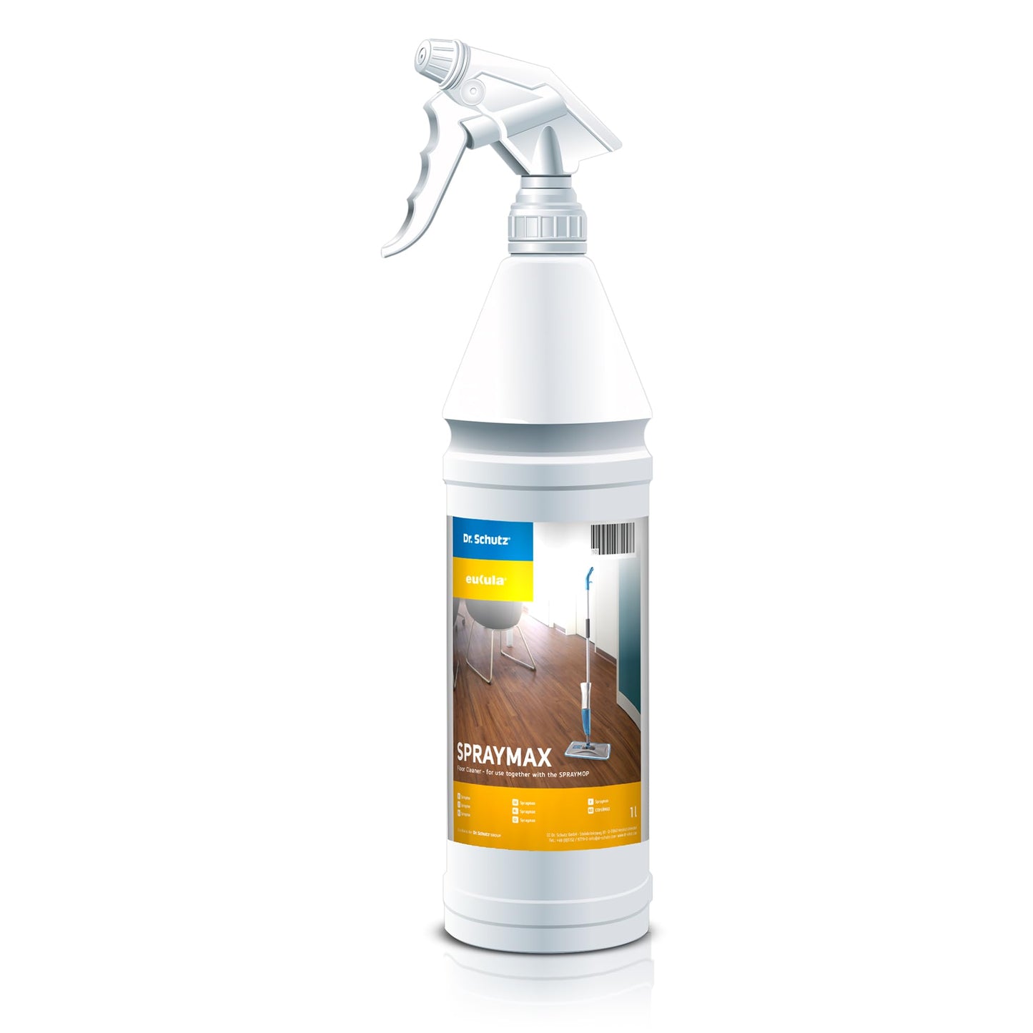 Dr Schutz SprayMax LVT/Resilient Cleaner, Parquet, Cork and Laminate 1 Litre