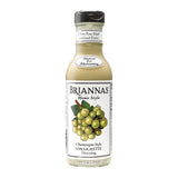 BRIANNAS - Home Style Champagne Vinaigrette Dressing - Fine Salad Dressing made with Premium Ingredients - Gluten Free & Kosher Dressing - 12 oz