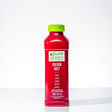 Pure Green Cold Pressed Juice - Rockin Beet - Fresh Functional Blend with Beet, Carrot, Apple, Lemon, Ginger - Natural, Gluten Free, Non-GMO, No