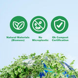 GreenHabit Disposable Scourer - Biomass (PLA100%) No Micro Plastic