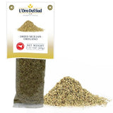 Sicilian Oregano Dried, 2.11 oz (60 g), Seasoning, Herbs, Ground Dried Oregano Leaves with intense aroma, Italian Oregano, L'Oro Del Sud