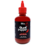 Cali Pepper Ghost Pepper Hot Sauce - Very Hot Chili Sauce Made from Aged Ghost Pepper - Over 130,000 SHU - Squeeze Bottle 8.4 fl oz