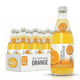 GUS Soda Dry Valencia Orange 12 Oz (12 Pack)