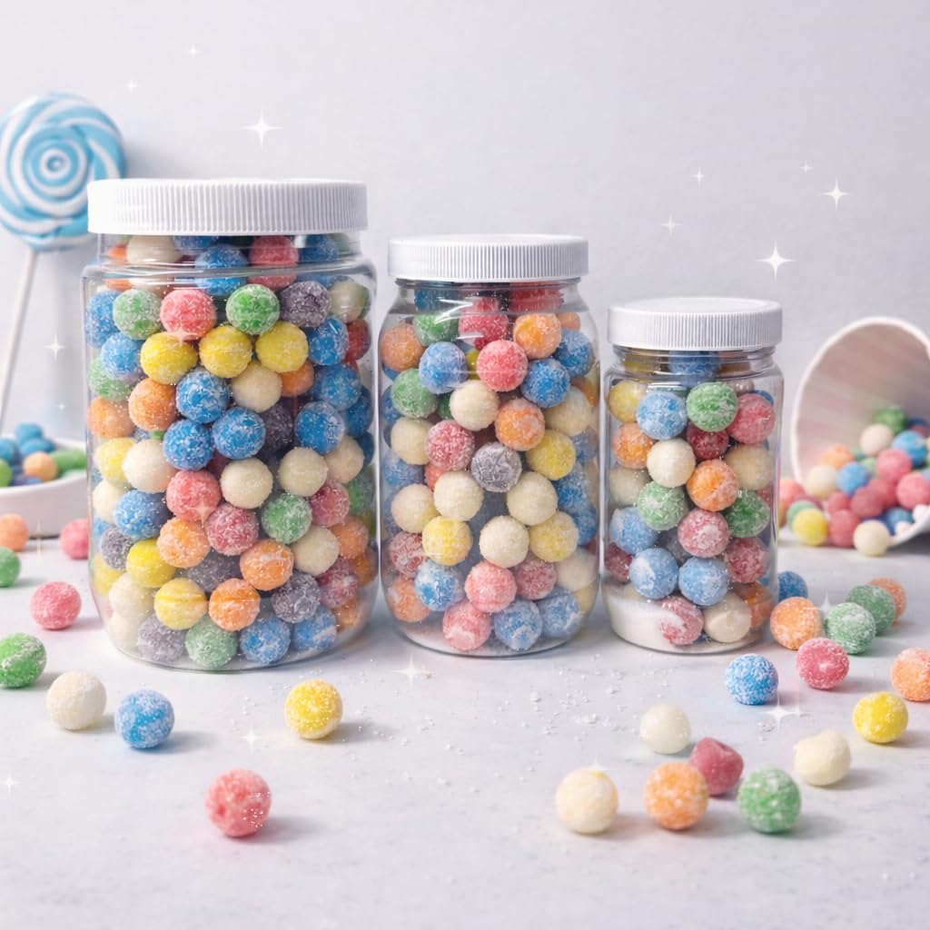 Poppin Crunch 12 Ounce Diabolical Sour Flavored Gumballs