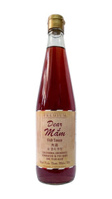 Dear Mam Fish Sauce | Premium Fish Sauce Made With Real California Anchovies | 1 year Barrel aged | Brewed in Phu Quoc Vietnam