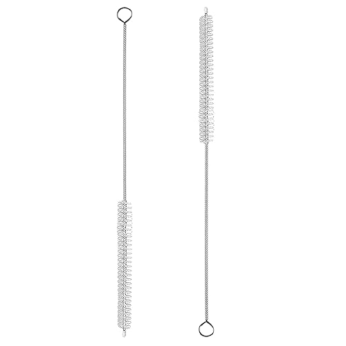 Straw Cleaner Brush Extend 10inch, Straw Brush Cleaner with Nylon Bristles, Reusable Straw Cleaner for Glass Straw/Water Bottles and Pipes.