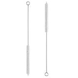 Straw Cleaner Brush Extend 10inch, Straw Brush Cleaner with Nylon Bristles, Reusable Straw Cleaner for Glass Straw/Water Bottles and Pipes.