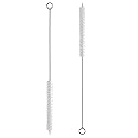 Straw Cleaner Brush Extend 10inch, Straw Brush Cleaner with Nylon Bristles, Reusable Straw Cleaner for Glass Straw/Water Bottles and Pipes.