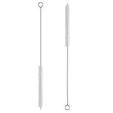 Straw Cleaner Brush Extend 10inch, Straw Brush Cleaner with Nylon Bristles, Reusable Straw Cleaner for Glass Straw/Water Bottles and Pipes.