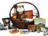 Gift Basket Village Home For The Holidays: Christmas Gift Basket with Cheese & Sausage, Large