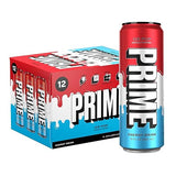 PRIME Energy ICE POP | Zero Sugar Energy Drink | Preworkout Energy | 200mg Caffeine with 355mg of Electrolytes and Coconut Water for Hydration| Vegan