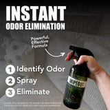 Chronic Wipeout Smoke Smell Eliminator for Home, Cars, Hands, Hair, Clothes, & More | Smoke Odor Eliminating Spray for All Kinds of Strong Smoke |