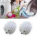 5 Laundry Balls for Cleaning, Anti tangling, Anti Hair Removal, and Anti Knotting. Large Cleaning Ball Drum for Washing Machines