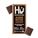 Hu Chocolate Bars | 8 Pack Almond Butter Puffed Quinoa Chocolate | Natural Organic Vegan, Gluten Free, Paleo, Non GMO, Fair Trade Dark Chocolate |