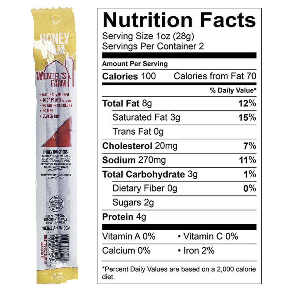 Wenzel’s Farm Variety Snack Sticks ?Supports Active Lifestyles ? Flavorful, Natural Smoked ? High Protein, Low Carb ? No MSG, Fillers, Binders