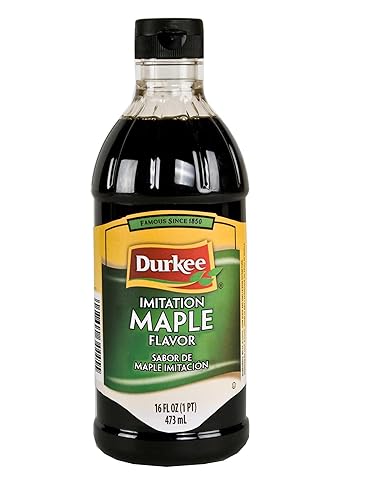 Durkee Imitation Maple Extract - 16 oz. bottle, 6 per case