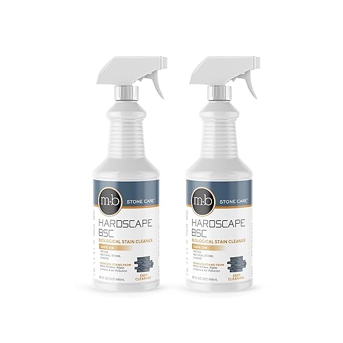 Hardscape BSC Headstone Cleaner for Grave Cleaning - Ideal for Cleaning Headstones, Tombstones, and Memorials - by MB Stone Care (QUART SPRAY) (2)