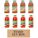 Axppin Peach Watermelon Cherry Juice, 16 oz (8 Count) Box