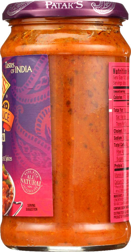 Patak's Jalfrezi Sauce, 14.5-Ounce (Pack of 6) ( Value Bulk Multi-pack)